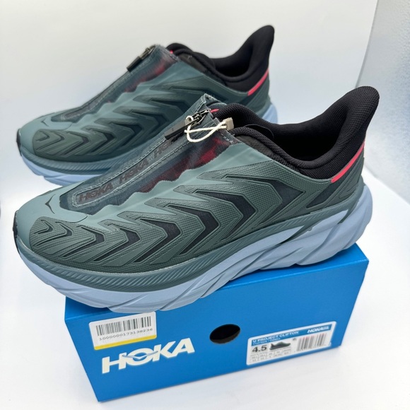 NWT Hoka Project Clifton Unisex Shoes - Lead / Navy Goblin GBBG Blue - Picture 1 of 16